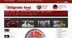 Desktop Screenshot of bolgeninsesigazetesi.com